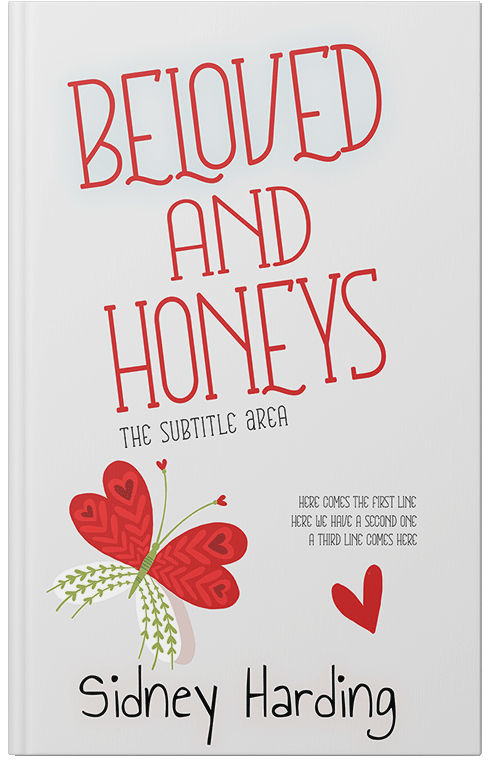 Front view of Desert Storm #13957 - Premade Romance Book Cover