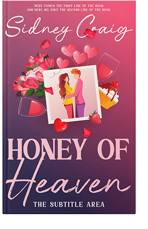 Pre Made Book Cover Blush