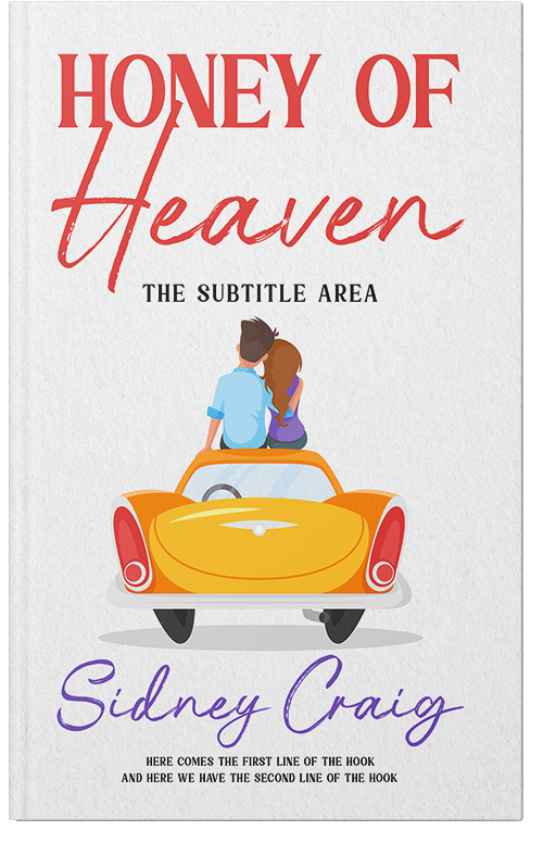 Front view of Wild Sand #13969 - Premade Romance Book Cover