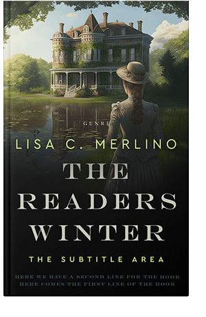 Pre Made Book Cover Foggy Gray