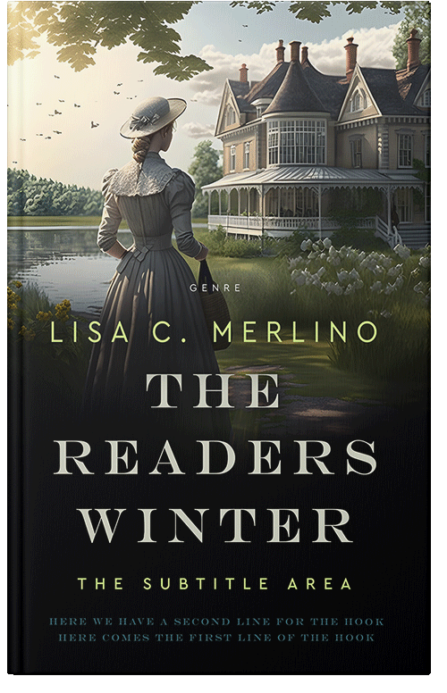 Front view of Premade Historical Book Cover - Sisal