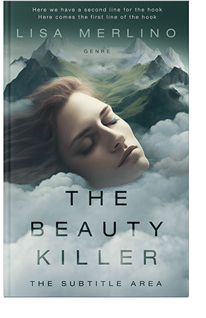 Pre Made Book Cover Tower Gray