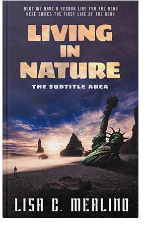 Pre Made Book Cover Steel Gray