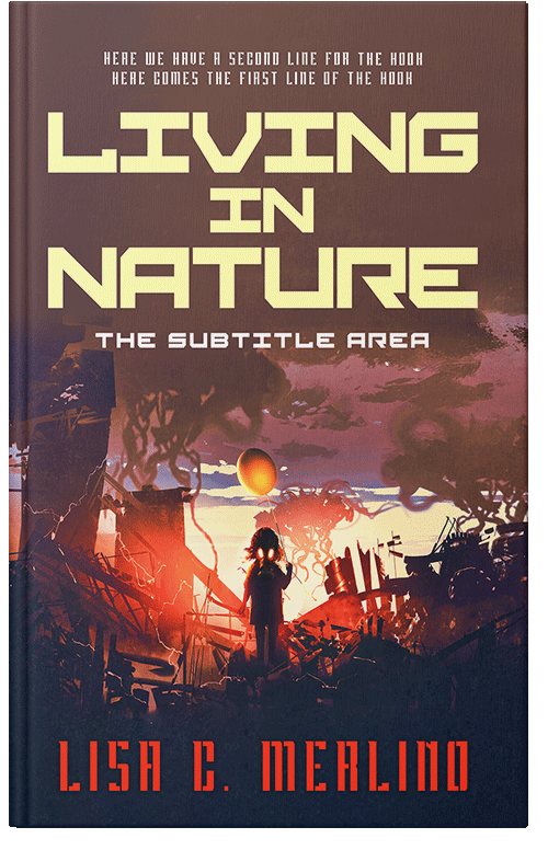 Front view of Congo Brown #13997 - Premade Apocalyptica Book Cover