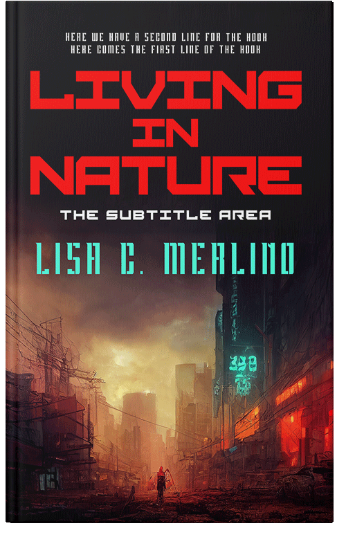 Front view of Premade Paranormal & Urban Book Cover - Flame Pea