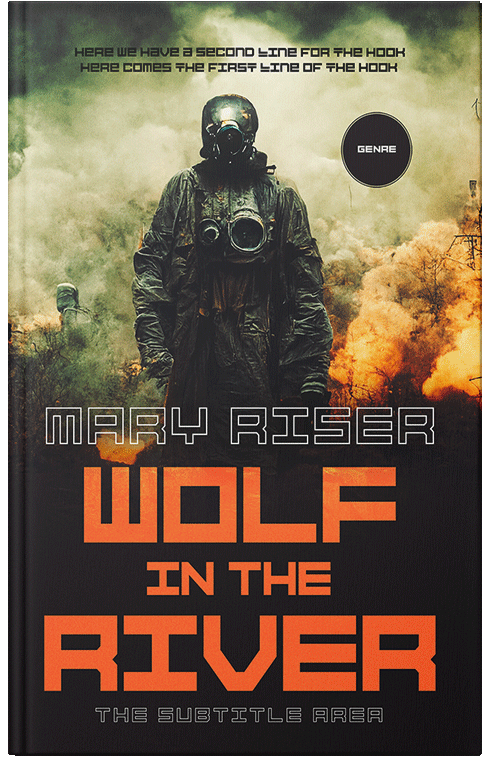 Front view of Premade Apocalyptica Book Cover - Dune