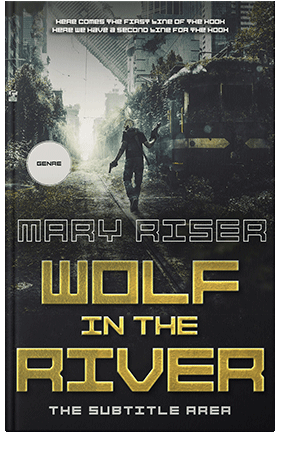 Pre Made Book Cover Shark