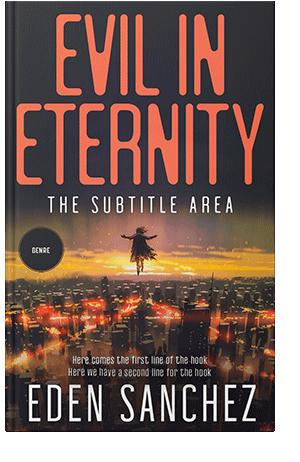 Pre Made Book Cover Terracotta