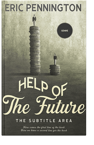 Pre Made Book Cover Fuscous Gray