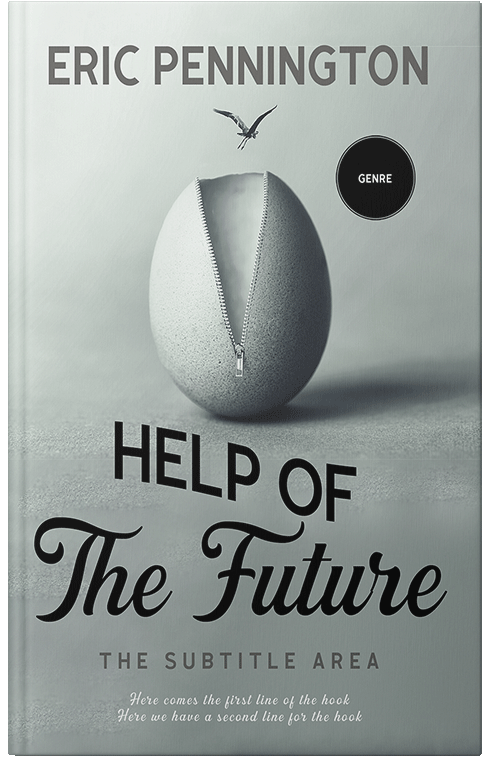 Front view of Powder Ash #14022 - Premade Self-Improvement & Self-Help Book Cover