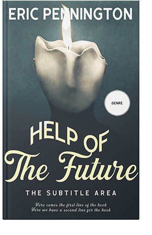 Pre Made Book Cover Limed Spruce