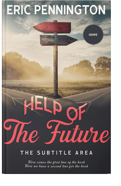 Front view of Tundora #14025 - Premade Self-Improvement & Self-Help Book Cover