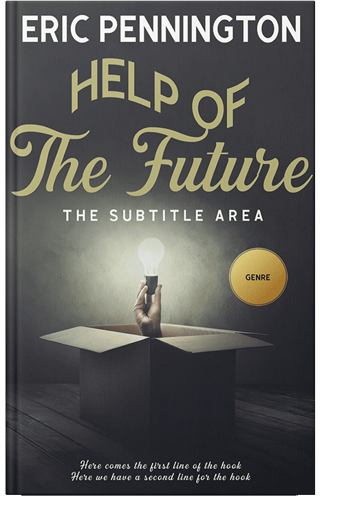 Front view of Tuna #14029 - Premade Self-Improvement & Self-Help Book Cover | BookCoverZone