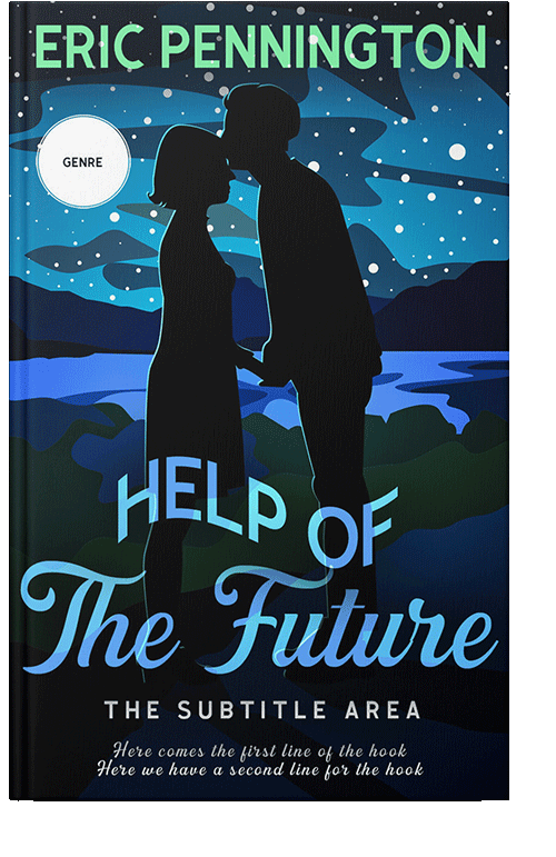 Front view of Firefly #14032 - Premade Romance Book Cover