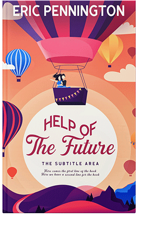 Pre Made Book Cover Persian Indigo