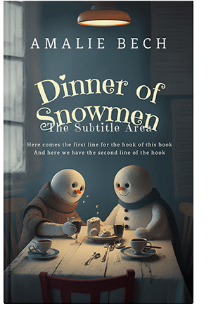 Pre Made Book Cover Outer Space