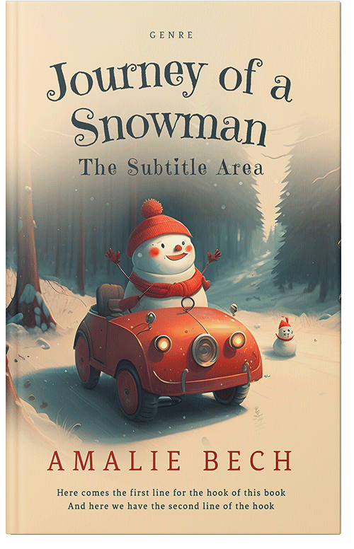 Front view of Premade Children's Book Cover - Mako