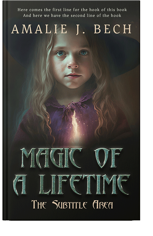 Front view of Zeus #14056 - Premade Fantasy Book Cover