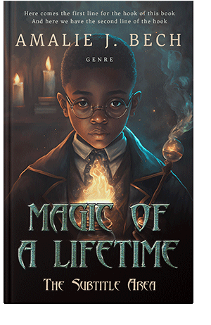 Pre Made Book Cover Thunder