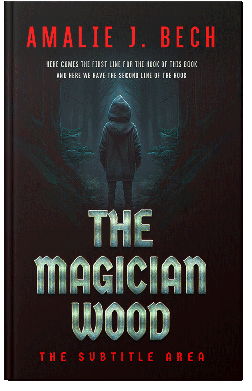 Front view of Premade Mystery & Thriller & Suspense Book Cover - Cocoa Brown