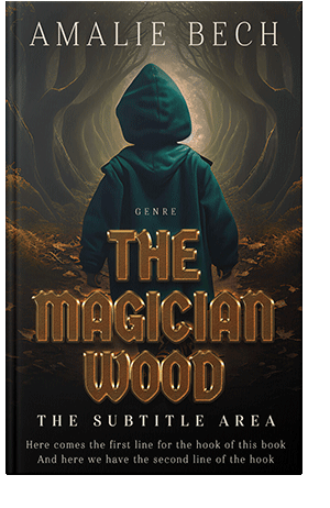 Pre Made Book Cover Log Cabin