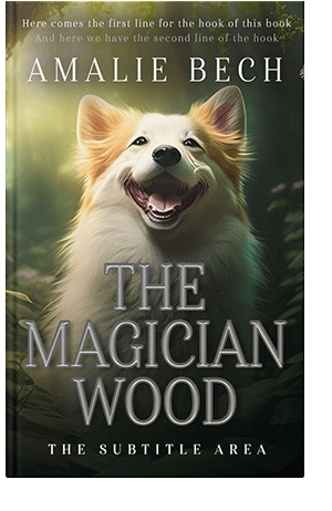 Pre Made Book Cover Rangitoto