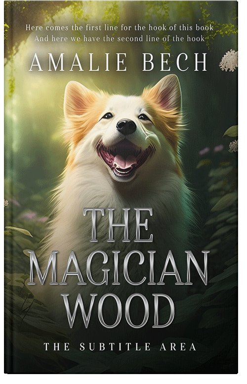 Front view of Premade Children's Book Cover - Rangitoto