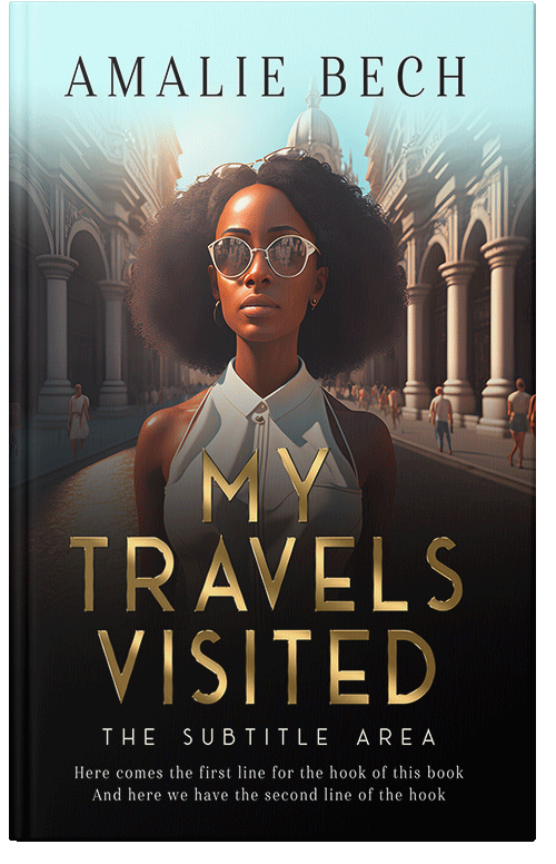 Front view of Tasman #14079 - Premade Abstract Book Cover