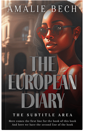 Pre Made Book Cover Cocoa Brown