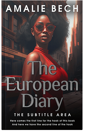 Pre Made Book Cover Cocoa Brown