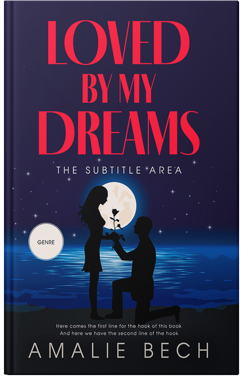 Front view of Haiti #14087 - Premade Romance Book Cover