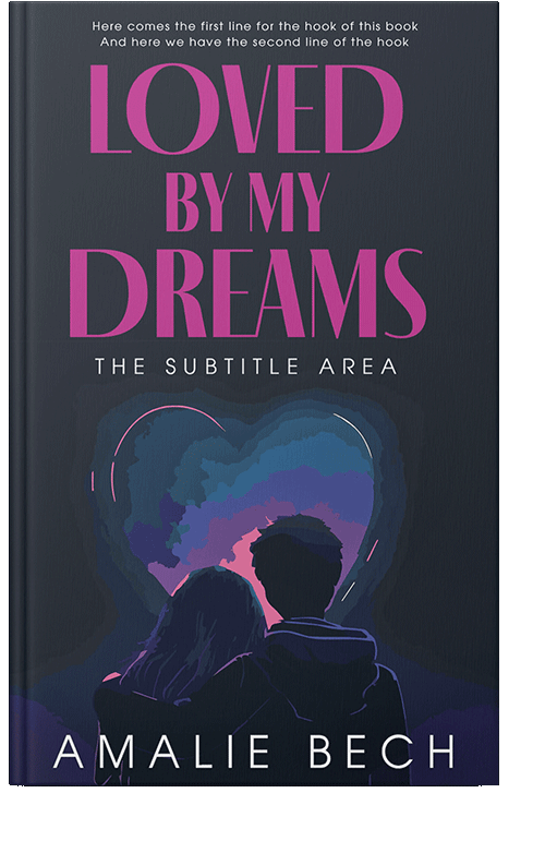 Front view of Ebony Clay #14092 - Premade Romance Book Cover