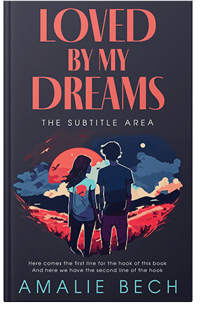 Pre Made Book Cover Steel Gray