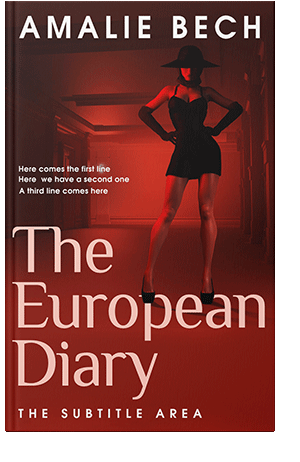 Pre Made Book Cover Dark Tan