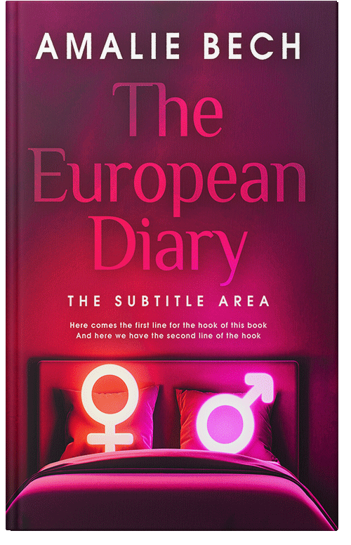 Front view of Premade Erotica Book Cover - Mulberry Wood