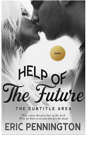 Pre Made Book Cover Quill Gray