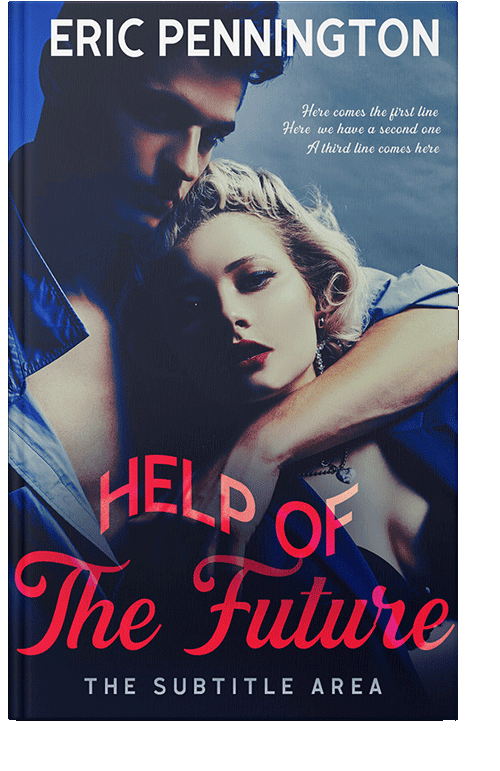 Front view of Cloud Burst #14134 - Premade Erotica Book Cover