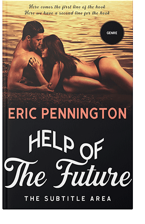 Pre Made Book Cover Cocoa Brown