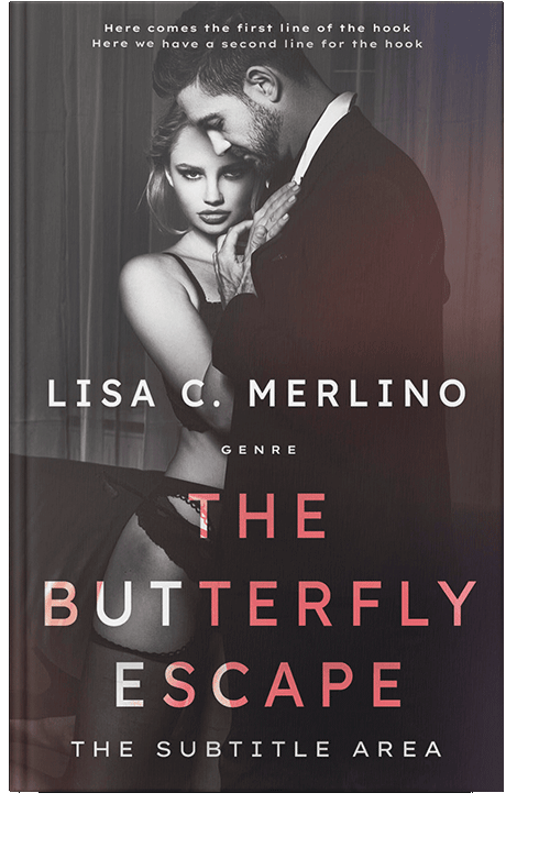 Front view of Thunder #14160 - Premade Erotica Book Cover