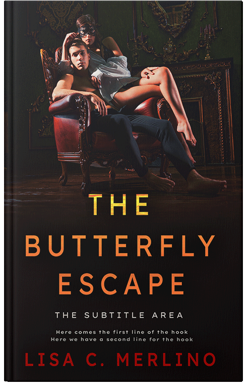 Front view of Gondola #14166 - Premade Erotica Book Cover