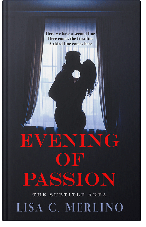 Front view of Steel Gray #14170 - Premade Erotica Book Cover