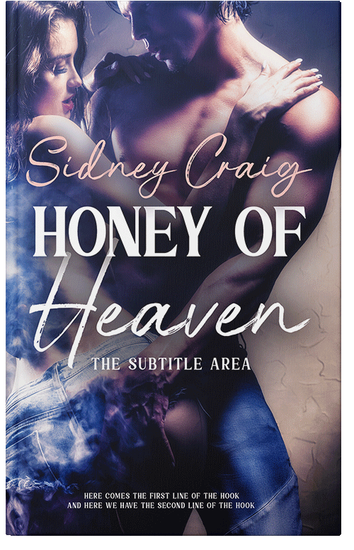 Front view of Ebony Clay #14180 - Premade Erotica Book Cover