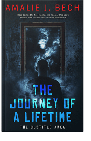 Pre Made Book Cover Ebony