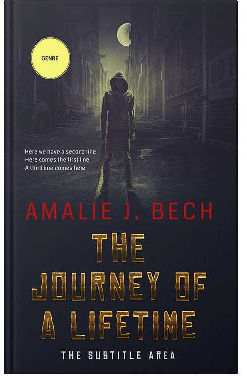 Front view of Premade Mystery & Thriller & Suspense Book Cover - Charade