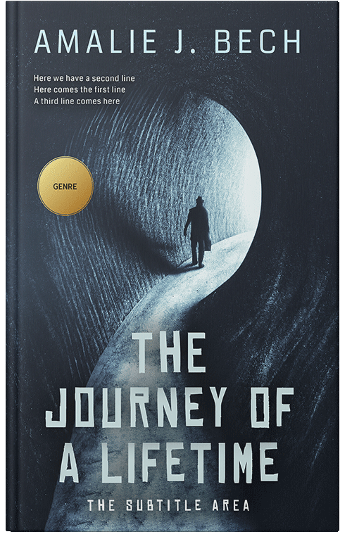 Front view of Ebony Clay #14196 - Premade Mystery & Thriller & Suspense Book Cover