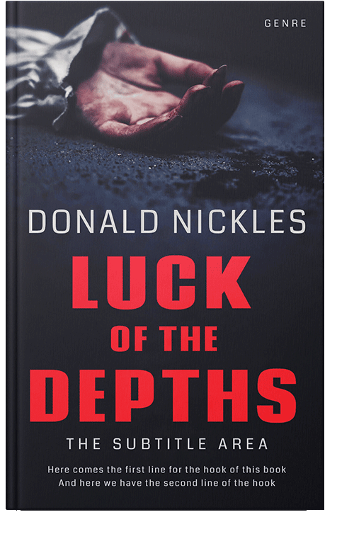 Front view of Steel Gray #14200 - Premade Mystery & Thriller & Suspense Book Cover