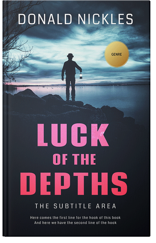 Front view of Blossom #14202 - Premade Mystery & Thriller & Suspense Book Cover