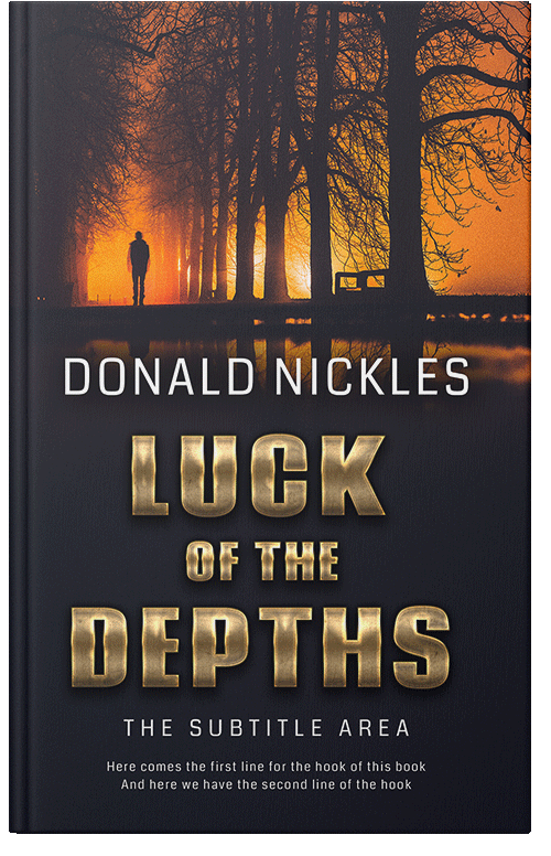 Front view of Baltic Sea #14203 - Premade Mystery & Thriller & Suspense Book Cover