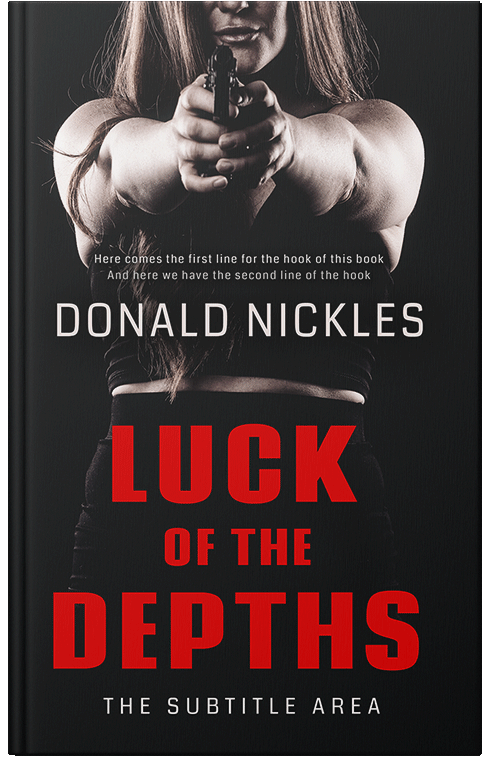 Front view of Premade Mystery & Thriller & Suspense Book Cover - Japonica