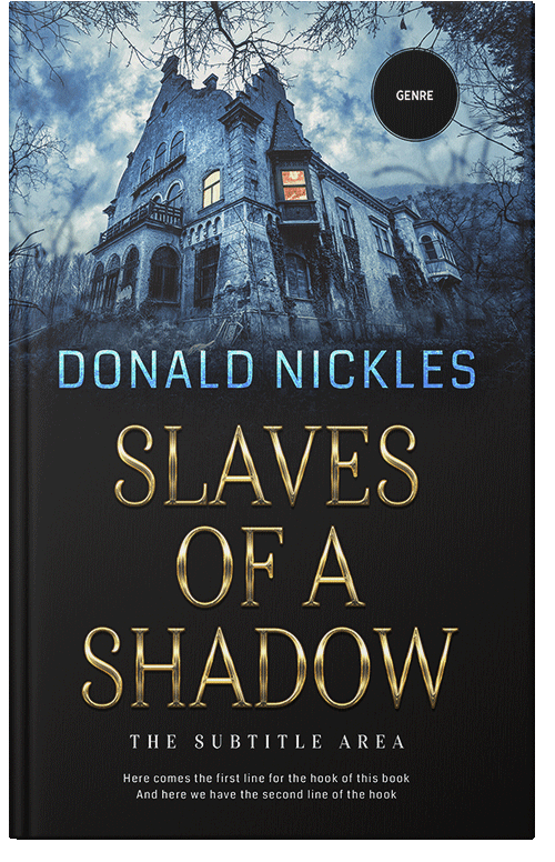 Front view of Powder Ash #14219 - Premade Mystery & Thriller & Suspense Book Cover